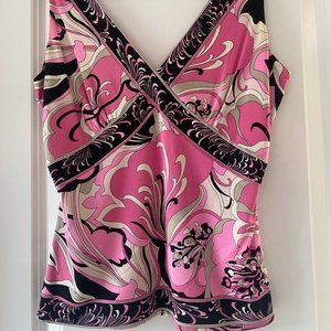 ELIE TAHARI SILK TOP